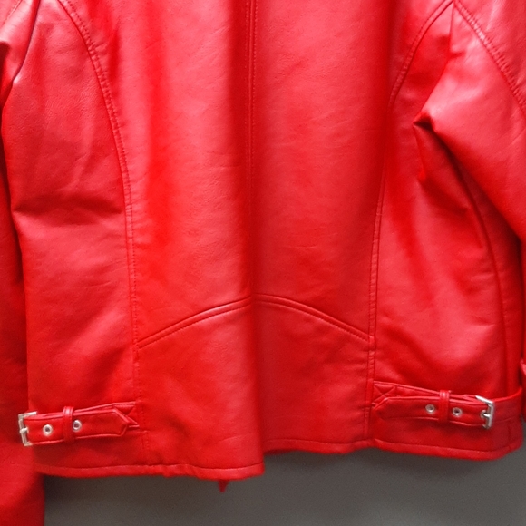 A.N.A. Faux Leather Jacket - Picture 4 of 8